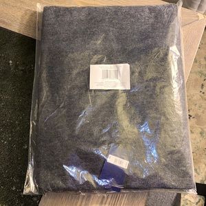 Lucky brand solid brushed gray polyester scarf